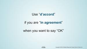 ❤️Key Words 🇫🇷✨ D'Accord : Okay D'Acc Short For D'Accord #French #F... |  Tiktok