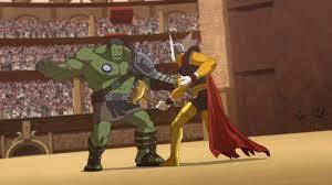 Planeta Hulk Hulk Vs Beta Ray Bill Youtube