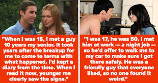 Women Who “Dated” Predatory Older Men As Teens Share Their Stories