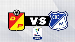 Jherson mosquera (deportivo pereira) wins a free kick in the defensive half. Millonarios Hoy Deportivo Pereira Vs Millonarios En Vivo Horario Y Donde Ver Por Tv El Partido De La Liga Betplay 2020 Marca Claro Colombia
