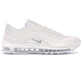 Nike Air Max 97 Triple White Wolf Grey In 2020 Nike Air Max 97 Nike Air Max Mens Air Max 97