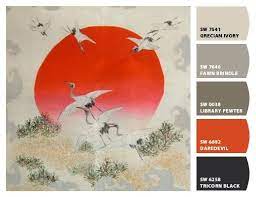 I Just Spotted The Perfect Colors Japanese Colors Japanese Color Palette Color Palette