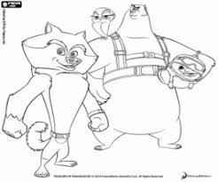 From mighty alex to witty marty, sassy gloria to melodramatic melman, smart skipper to charismatic king julien, you will find them all right here. Penguins Of Madagascar Coloring Pages Printable Games