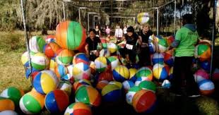 Ball Pit Scavenger Hunt For Kids Fun Run Zombies Run