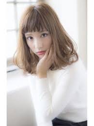 2015春夏流行 短め前髪 オンザ眉毛 眉上ショートバングスのミディアム ロングヘア naver まとめ medium hair styles short hair styles runway hair
