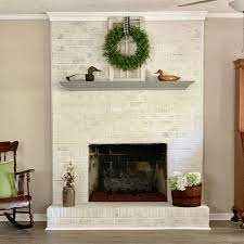 Typically a 70/30 mix mortar to water. How To Mortar Wash German Schmear A Brick Fireplace