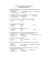 Azclip tutorial 1 fisika dasar 1a itb (bagian soal) part 11 pada video ini kita akan bahas soal tutorial 1 fisika. Pdf Latihan Soal Pilihan Ganda Fisika Dasar Untuk Ujian Lia Asmaulia Academia Edu