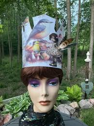 artwork made from real flowers goes unnoticed