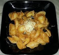 Mitalian Deardiet Conchiglioni In Pink Mixed Sauce International Recipes Food Blog Food