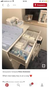 Pin By Olga Sokol On Design Interior Baby Room Organization Baby Clothes Organization Diaper Organization