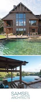 East Tennessee Residence Design Samsel Architects Pool Houses Modern Lake House Modern Minecraft Houses