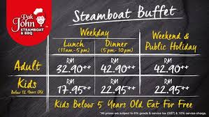 67,630 likes · 102 talking about this · 1,127 were here. Pak John Steamboat Bbq 2nd Outlet Opening At Ioi City Mall