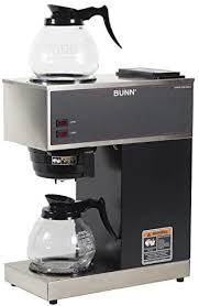 Each component is durable, so your coffee maker runs smoothly every day. Amazon Com Bunn Fba 33200 0015 Bunn 33200 0015 Vpr 2gd 12 Cup Pourover Commercial Coffee Brewer With Upper And Lower Warmers And Two Glass Decanters Black Stainless Standard Deluxe New Kitchen Dining