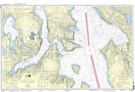 Noaa Nautical Chart 18449 Puget Sound Seattle To Bremerton