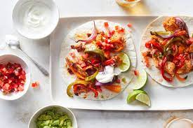 Sheet Pan Chicken Fajitas Recipe Nyt Cooking