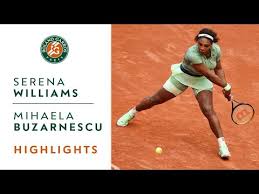 Aside from serena williams, wednesday it's a busy day for american players. Serena Williams Vs Mihaela Buzarnescu Round 2 Highlights I Roland Garros 2021 Youtube