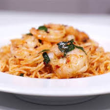 Cooked vermicelli (or angel hair pasta) 1/3 c. 10 Best Angel Hair Pasta Shrimp Recipes Yummly