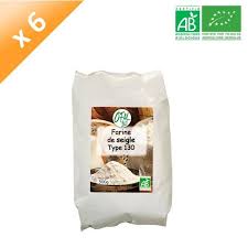 Ofal Bio Farine De Seigle Type 130 6x 500 G Achat Vente Farine Levure Ofal Bio Farine De Seigle T130 Cdiscount