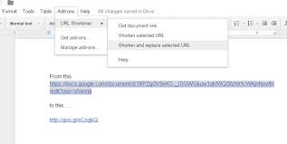 Using headings to create linkable pieces of text. How To Quickly Shorten A Url In Google Docs Tip Dottech