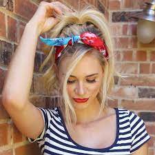 Try this simple and cool bandana hairstyles for a casual outing. 20 Gorgeous Bandana Hairstyles For Cool Girls