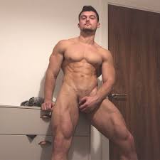 Muscle Guy (@MuscleSF): Sexy nude muscle boy Josh Watson.