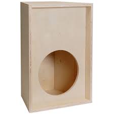 Cabinets constructed from plywood are lighter, making them a great option for upper cabinets. Pa Knock Down Trapezoid Plywood Speaker Cabinet For 12 Driver