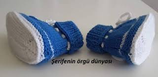 Iki Renkli Erkek Bebek Botu Modeli 7 Bebek Bot Bebek Bot