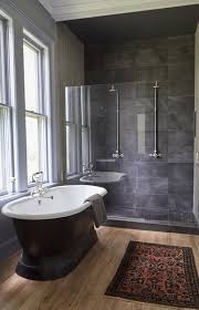 Modern slate tile bathroom ideas. Best 29 Modern Bathroom Stone Tile Walls Full Showers Design Photos Dwell