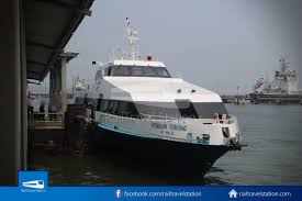 Stulang laut ferry terminal, also known as berjaya waterfront ferry terminal is located at stulang laut in johor bahru. Penguin Ferry Services Saf Ferry Terminal To Pulau Tekong Ferry Terminal By Ferry Railtravel Station