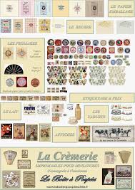 Imprimable Cremerie Gratuit Pour Vous Mes Ami E S Imprimable Miniatures Pour Maison De Poupee Maison De Poupee