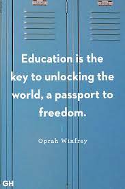 Education is the first step for people to gain the knowledge, critical thinking, empowerment and skills they need to make this world a better place. 33 Best Back To School Quotes To Read Now Sayings About Education For 2020