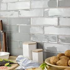 Ivy Hill Tile Moze Gray 3 In X 12 In 9 Mm Ceramic Wall Tile 22 Piece 5 38 Sq Ft Box Ext3rd100049 The Home Depot Ceramic Subway Tile Ceramic Wall Tiles Ivy Hill Tile