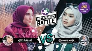 Itsdshazal Vs Umaira Wafa Instafamous Battle Youtube