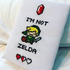 See more ideas about cross stitch, stitch, cross stitch patterns. Fo I M Not Zelda I Know It S A Popular Pattern Crossstitch