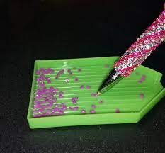 Sparkly Diamond Painting Pen 5d Dp For Picking Up Wax Round Etsy Diamond Painting Diamond Painting Pens Diamond Dot Painting