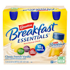New nutrition labels required by the fda list added sugars separately as well as calculate calories per container. Save On Carnation Breakfast Essentials Nutritional Drink French Vanilla 6 Pk Order Online Delivery Giant