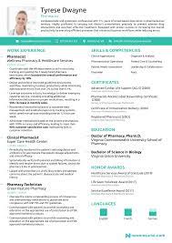 Download sample resume templates in pdf, word formats. Pharmacist Resume Best Examples Writing Guide For 2021