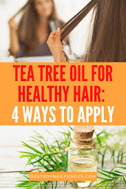 Tea tree oil moisturizes the skin and gives it the necessary nutrients and supplements to help hair growth. 4 Ways To Use Tea Tree Oil For Hair Growth And Stronger Hair