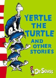 A stack of turtles drawn similarly to those featured in yertle the turtle first appeared on march 20, 1942, in a cartoon for the new york newspaper format = | quote = 'i used the word burp, and nobody had ever burped before on the pages of a children's book. Cruth Adelaide 5000 Australia S Review Of Yertle The Turtle And Other Stories Yellow Back Book