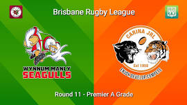 BRL Round 11 - Premier A Grade - Wynnum Manly Seagulls v Carina Juniors