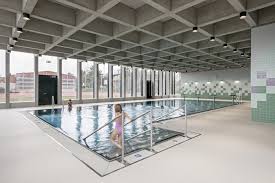 Baden Im Berg Schwimmbad In Erlenbach Bei Zurich Architektur Hallenbader Planschbecken Kinder