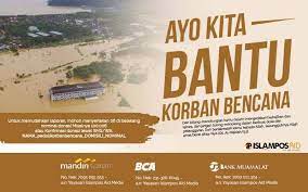 Kalimat persuasif adalah jenis kalimat yang biasanya digunakan untuk mengajak seseorang melakukan sesuatu. Yuk Bantu Sedekah Peduli Korban Bencana Alam Islampos