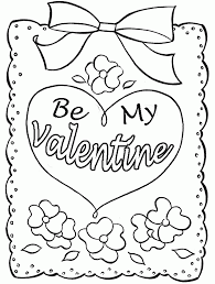Valentines day coloring pages symbols include hearts pages, doves, card coloring pages and the figure of the winged cupid coloring pages. Coloring Pages For Valentines Day Cards Coloring Home