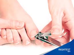 cutting nails