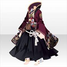 倶利伽羅酒鬼伝 games アットゲームズ 着物ファッション コスチュームデザイン 服イラスト