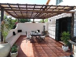 Luxury Villa Apartments Terrace Pergola Homeaway Tropea Covered Patio Design Patio Design Pergola