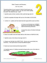 Fun Brain Teasers And Answers