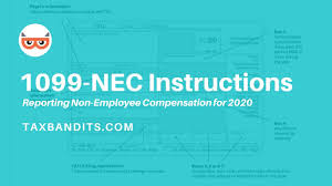 Es probable que necesite descargar la versión gratuita de adobe reader para ver e imprimir los documentes enlazados. Form 1099 Nec Instructions Reporting Non Employee Compensation For 2020 Taxbandits Youtube