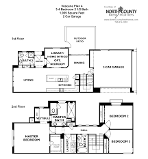 Voscana New Homes In Carlsbad Ca By Shea Homes Floor Plan 4 Floor Plans House Floor Plans Shea Homes