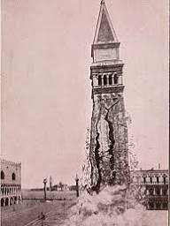 Il 14 luglio 1902 il campanile di San Marco, simbolo indiscusso di Venezia,  crollò rovinosamente su s� stesso. Fu uno shock non solo per i veneziani,  ma per l'intera Italia: “el paron